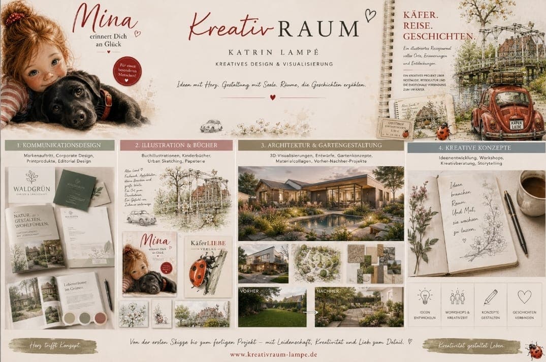 KreativRAUM · Gesamtauftritt