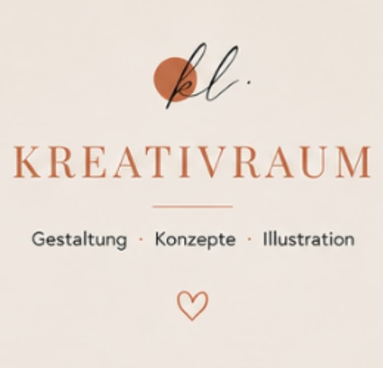 Wortmarke KREATIVRAUM — Gestaltung · Konzepte · Illustration